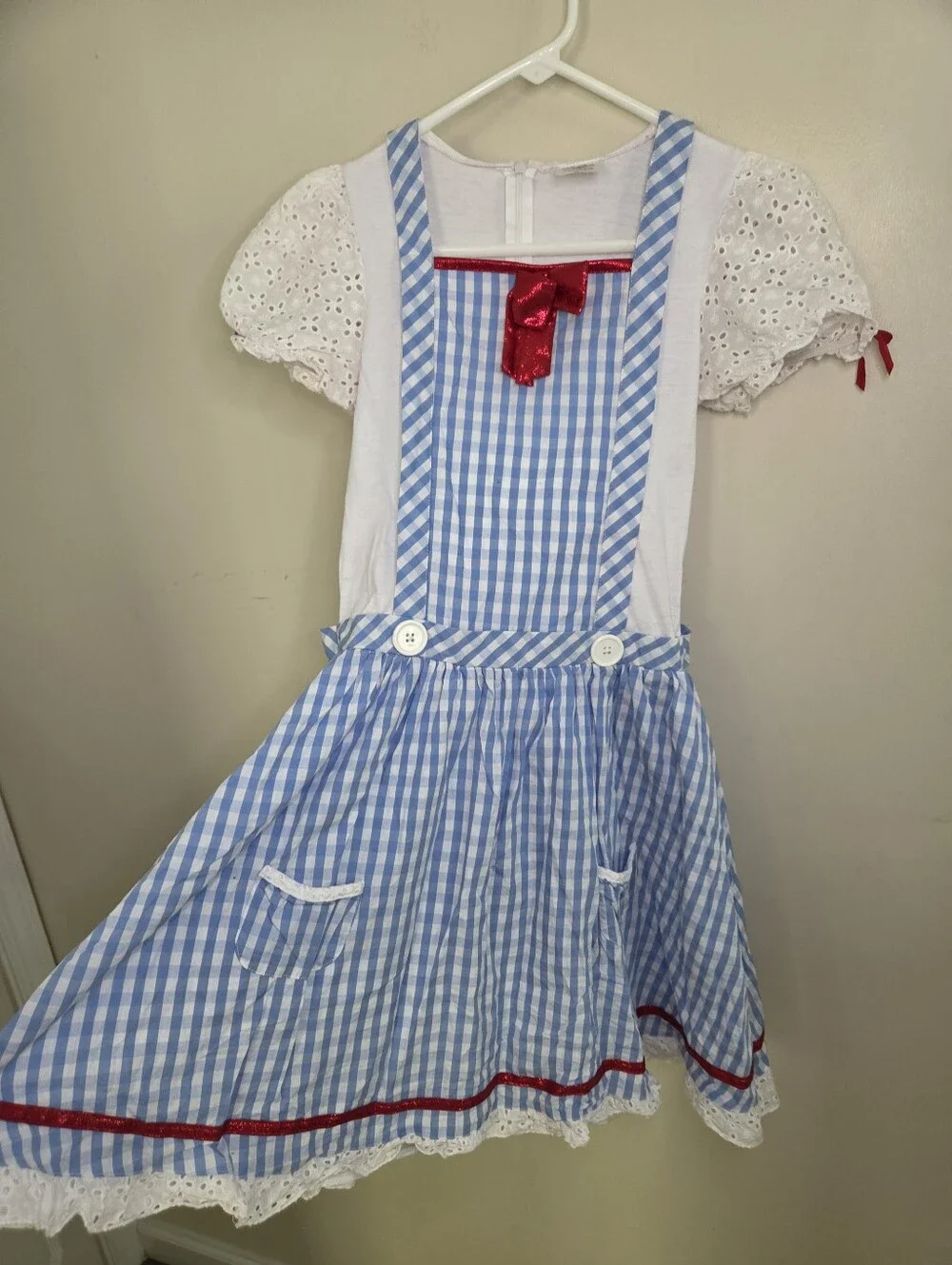 Girls Spirit Halloween The Wizard Of Oz Dorothy Costume Dress Sz XL